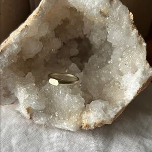 Kendra Scott Matte Gold Ring in Size 7